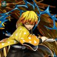 04.jpeg Zenitsu x Flaming Thunder God DEMON SLAYER STL - Ready for 3D Printing
