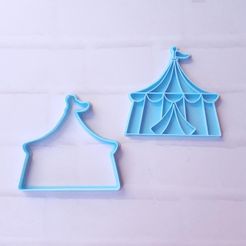 LÑL4.jpg STL file CIRCUS TENT - CUTTER - COOKIE CUTTER・3D printing design to download