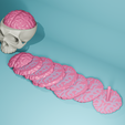Untitled-edit.png Skull and Brain Coaster set