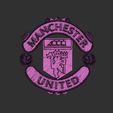 wire.jpg Modèle d'impression 3D du logo de Manchester United