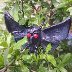 20230516_133923.jpg STL file Self standing mothman figure・3D printing template to download