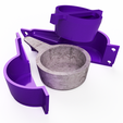 Molde-Sahumadores-v3.png INCENSE BURNER MOLD V3 | CEMENT POT MOLD | SAHUMADOR