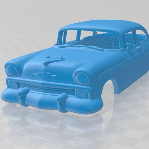 Chevrolet Bel Air 1956 – STL Body Car Only
