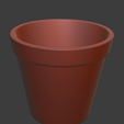 PlainVaseBlenderMatcap.PNG Ikea Cactus Pot
