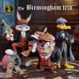 1_Prod_image.jpg Bugs Bunny Peaky Blinders Urban Vibes – Modular FDM STL – No AMS / Multi-Part / 3MF