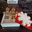 Snowflake-Mechanical-Box-Gingerbread-Frikarte3D.jpg Snowflake Mechanical Box 🎁