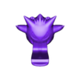 Gengar_smartphone_holder.stl GENGAR - SUPPORTO PER SMARTPHONE - FACILE DA STAMPARE - SENZA SUPPORTI