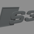 Logo_S3_Render_01.png Car logo // Audi S3