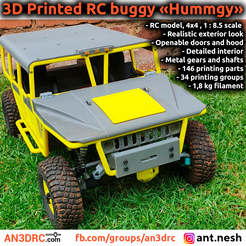 Hummgy-site-prew.png 3D Printed RC Car buggy "Hummgy" by AN3DRC