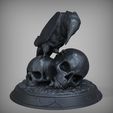bca2926563953be021dac4ae150b3bb7_preview_featured.jpg Raven with Skulls