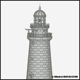 Minots-Ledge-Lighthouse-8.png MINOTS LEDGE LIGHTHOUSE - N (1/160) SCALE MODEL LANDMARK