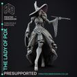 lady-of-pox-3.jpg Lady of Pox - Lady of Pox - PRESUPPORTED - Illustrated and Stats - 32mm scale