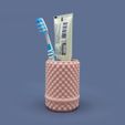 4.jpg STL file Toothbrush holder・3D printing template to download
