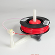 7.png Бесплатный STL файл Universal stand-alone filament spool holder (Fully 3D-printable)・Дизайн 3D принтера для загрузки