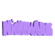 NIGHTMARE ON ELM STREET Logo Display by MANIACMANCAVE3D (1).stl NIGHTMARE ON ELM STREET - COMPLETE COLLECTION of Logo Displays by MANIACMANCAVE3D