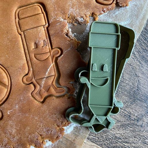 Pencil cookie cutter (Battle for Dream Island)