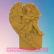 1.png Angel girl,3D MODEL STL FILE FOR CNC ROUTER LASER & 3D PRINTER