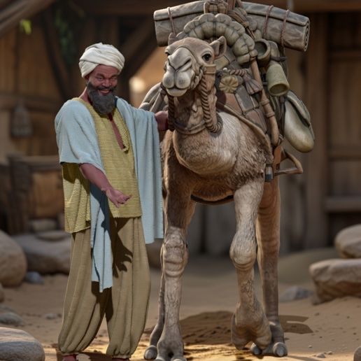 Wise King helper 2 (camel not included)