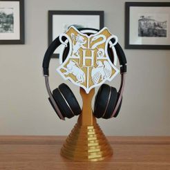 20210330_075612.jpg Free STL file Harry Potter Echo Dot Headphone Stand・3D printer design to download, 3DPrintBunny