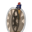 ø300-spool.png low profile spool holder for wall