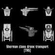 _preview-sherman.png Animated series transports: Star Trek starship parts kit expansion #18
