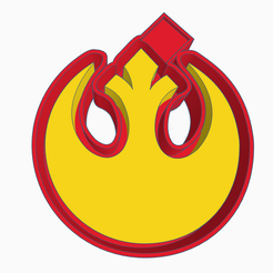 Rebel-Symbol-mold.png Star Wars Rebel Symbol Air Freshener Mold