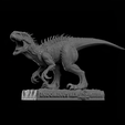Dianosaur-3dprint-freestl-jurasicpark,3dprintabledianosaur,collectibles,3dtable-13.png Dinosaurs Indominus Rex 3D printable