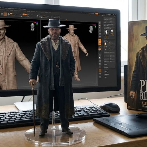 ALFIE SOLOMONS: The King of Camden! 🎩 Peaky Blinders 3D Model
