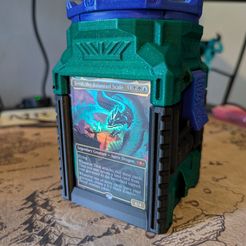 Mechanical Deck and Dice Box