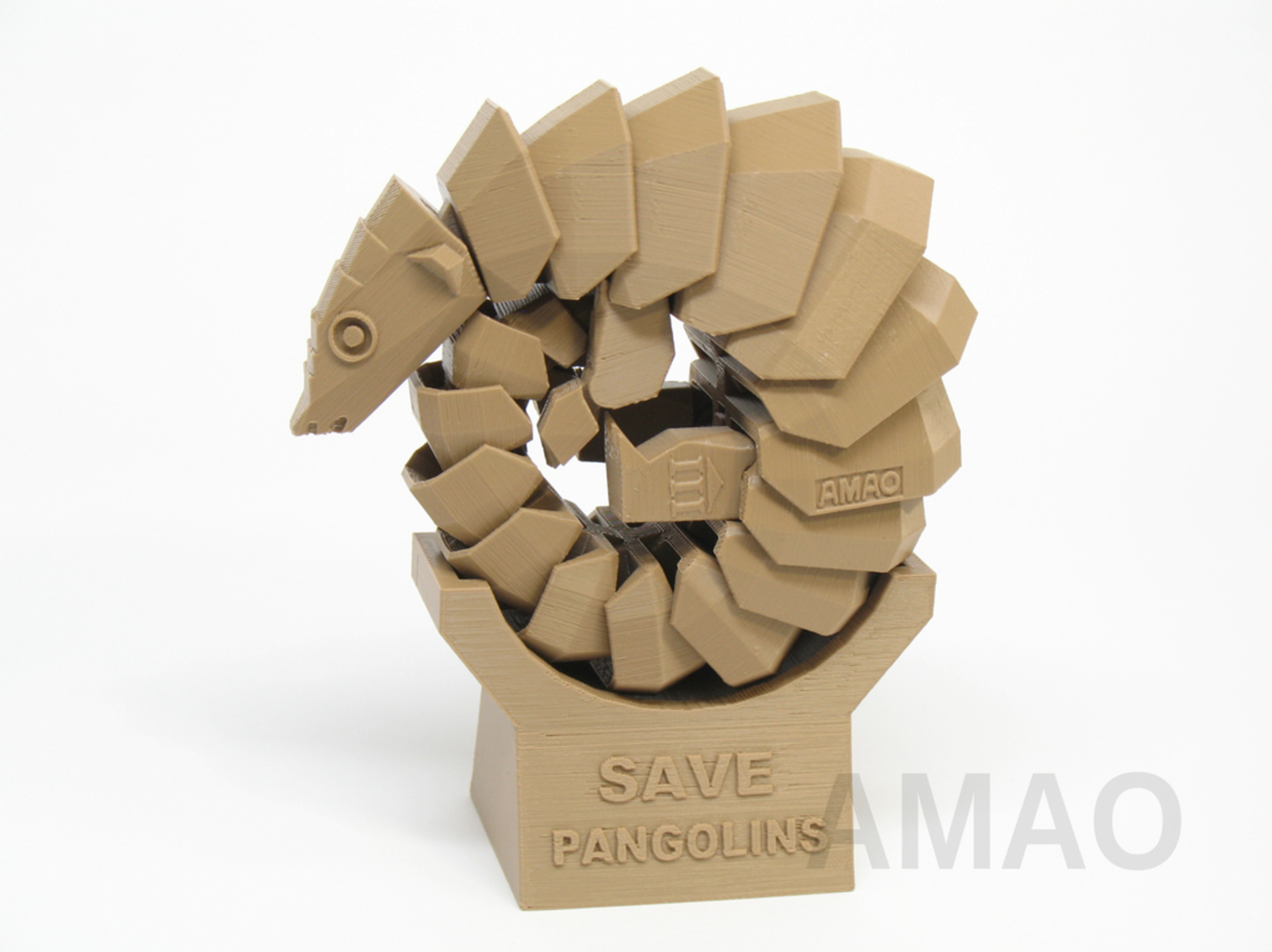 Capture d’écran 2017-01-27 à 09.15.32.png Free STL file Save pangolins・3D print design to download, Amao
