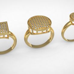 22.jpg Archivo STL gratis 3 ANILLOS / 3 ANEIS・Diseño por impresión en 3D para descargar