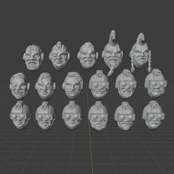 Demiurge1.png Файл STL Космические гномы Демиурга - главы для варгейминга героического масштаба・3D модель для печати скачать