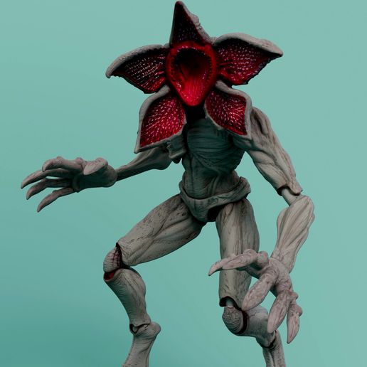 Demogorgon Stranger Things Figurine STL – Monster 3D Print for Collectors