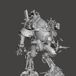 Screenshot-2023-06-04-173706.png Fichier STL gratuit Chien de guerre Chaos Squire Nurd Gale・Plan à télécharger et à imprimer en 3D