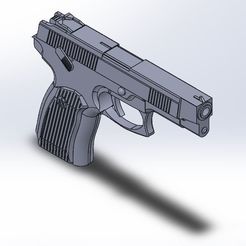 Iso.JPG Fichier STL gratuit MP-443 Grach (pistolet soviétique)・Design pour imprimante 3D à télécharger