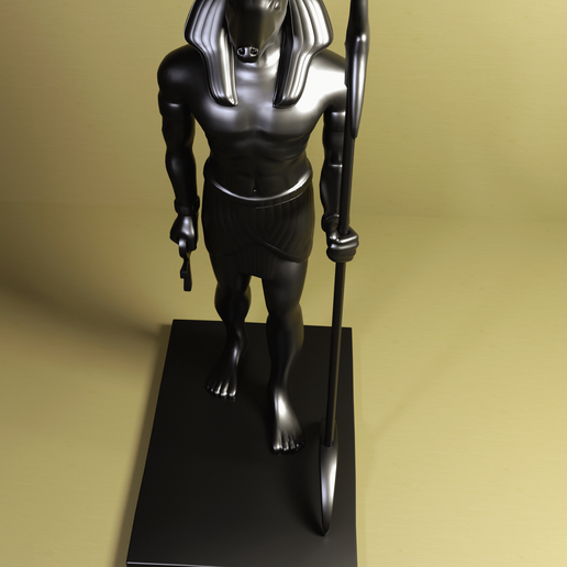 IMG_٢٠٢٥٠٢٢٦_١٩٣٠٢٣.png Ancient Egyptian Anubis Statue - 3D Printable Model