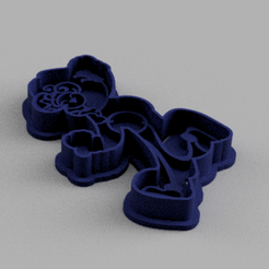 Rosa-v7-iso.png STL file Mommy Long Legs Coockie Cutter・3D print design to download, p3dimpresiones