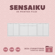 10.-TONSTAD-Storage-Combination-01.png Miniature Replica 10. TONSTAD Storage Combination 01 for Miniature Dollhouse - IKEA - 3D Print Instant Download