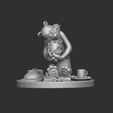 11.jpg Calvin y Hobbes para la impresión 3d stl abrazo modelo