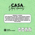 CASA-Detail-Product-License.png Dollhouse Modern Style Electric Treadmill - 1:12 & 1:6 Scale - STL OBJ - VV-DE-025