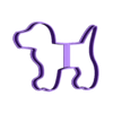 00541 forma sobaka.stl DOG COOKIE CUTTER