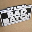 star-wars-the-bad-bacth-cartel-rotulo-logotipo-play.jpg Star Wars The Bad Batch poster, Sign. Sign, Animation Movie Logo, Animation Movie Logo