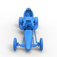 55.jpg Diecast Dragster old school à moteur avant avec coque Version 3 Echelle 1:25
