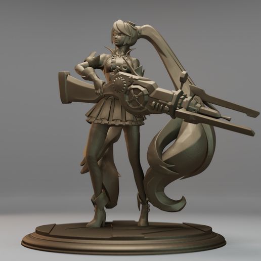 🦸 LAYLA - MOBILE LEGENDS・Free STL File for ・Cults