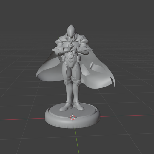 Moon Knight Summoning Pose- Marvel Rivals 3D model