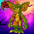 FreshStartMonster39.png Gremlins Gremlin Daffy MultiColor Flexi Print-In-Place + figure