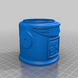torso_4.png Free STL file Single Motor Steerable Pin Walker Toy Robot・3D printing model to download
