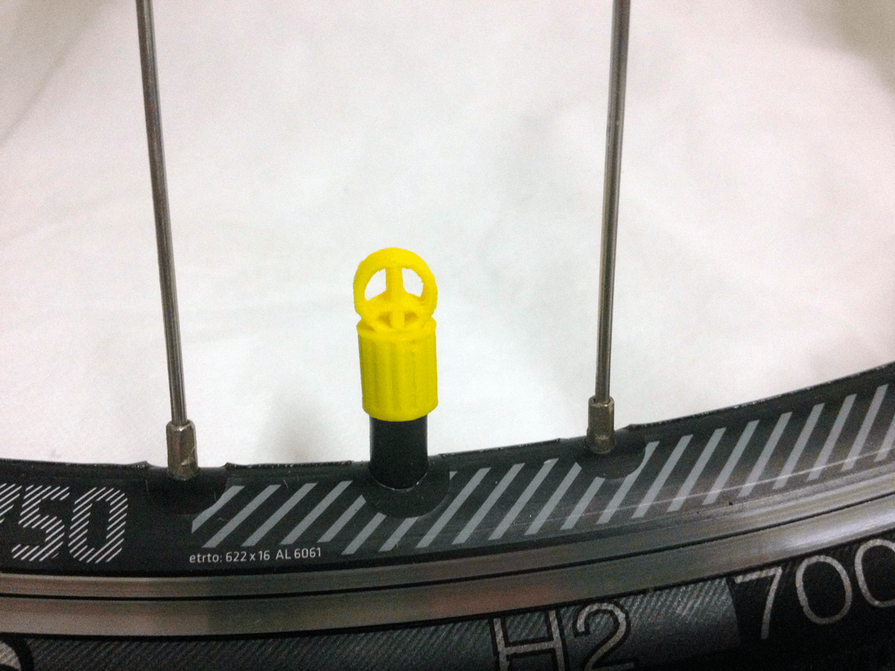 bike-peace-yellow.png STL file Peace Car Truck Bike Van Tire Tyre Wheel Valve Stem Caps Cover・3D print object to download, Custom3DPrinting