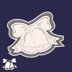 46-1.jpg Emporte-pièces Noël | Nouvel An - #100 - cloches (style 6)