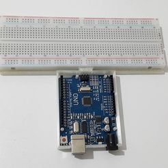 7c8fca4ad75faafbd7d42b4ecd194548_display_large.jpg Бесплатный STL файл Arduino Uno&breadboard compartment with dovetail・Дизайн 3D-печати для загрузки